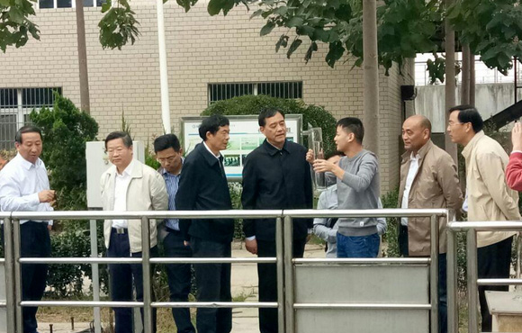 省人大常委会副主任宋卫平一行莅临国祯环？？？？？？？５鞑榱斓脊ぷ