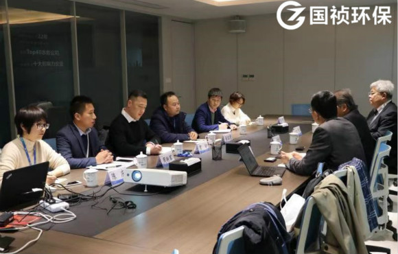 日本旭化成株式会社麻?幸雄一行莅临国祯环？？？？？５鞑榛セ